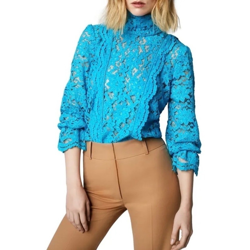 Blue Lace Women's Top